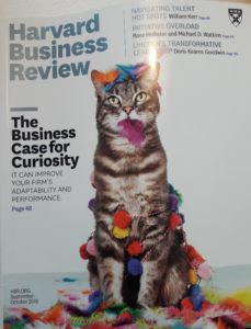 Curiosity on the Cover of HBR